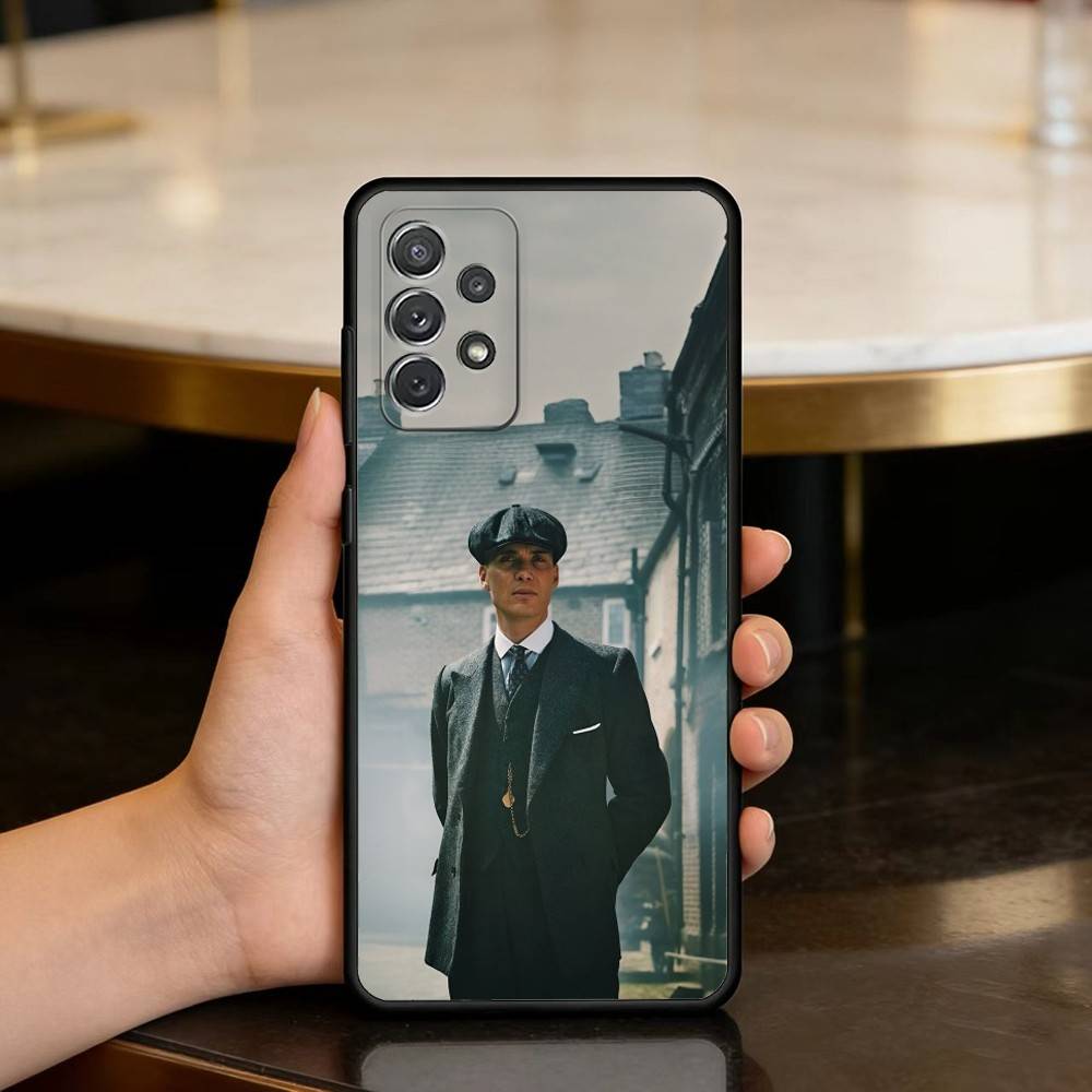 

C-Cillian M-Murphy Soft Silicone Black Cover Phone Case For Samsung Galaxy A73,A72,A71,A70,A53,A52,A51 Samsung a31