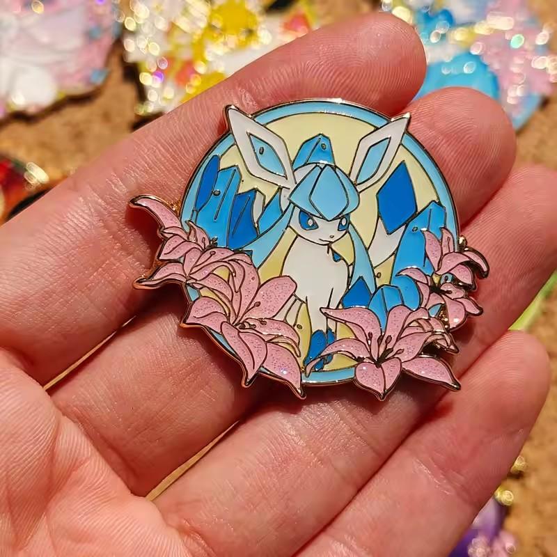 Pokemon Hard Enamel Pins Cute Anime Games Lapel Pins Women Men Brooch for Clothes Cute Badge Metal Jewelry Accessories Fans Gift