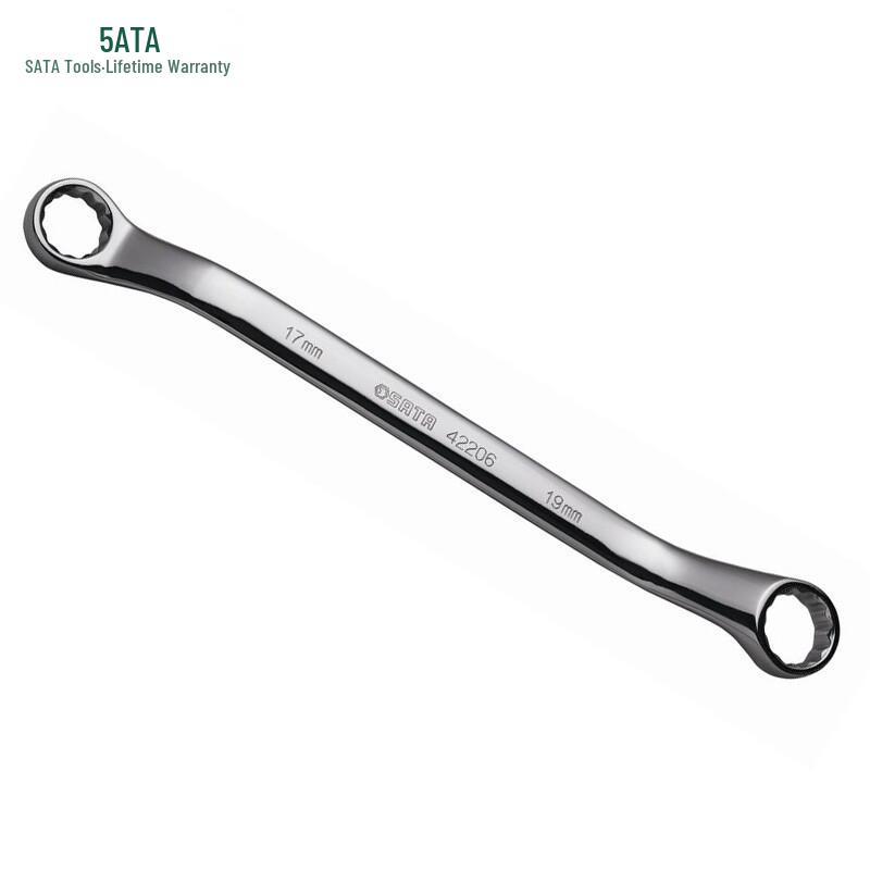 SATA Metric Polished Double Ring Spanner