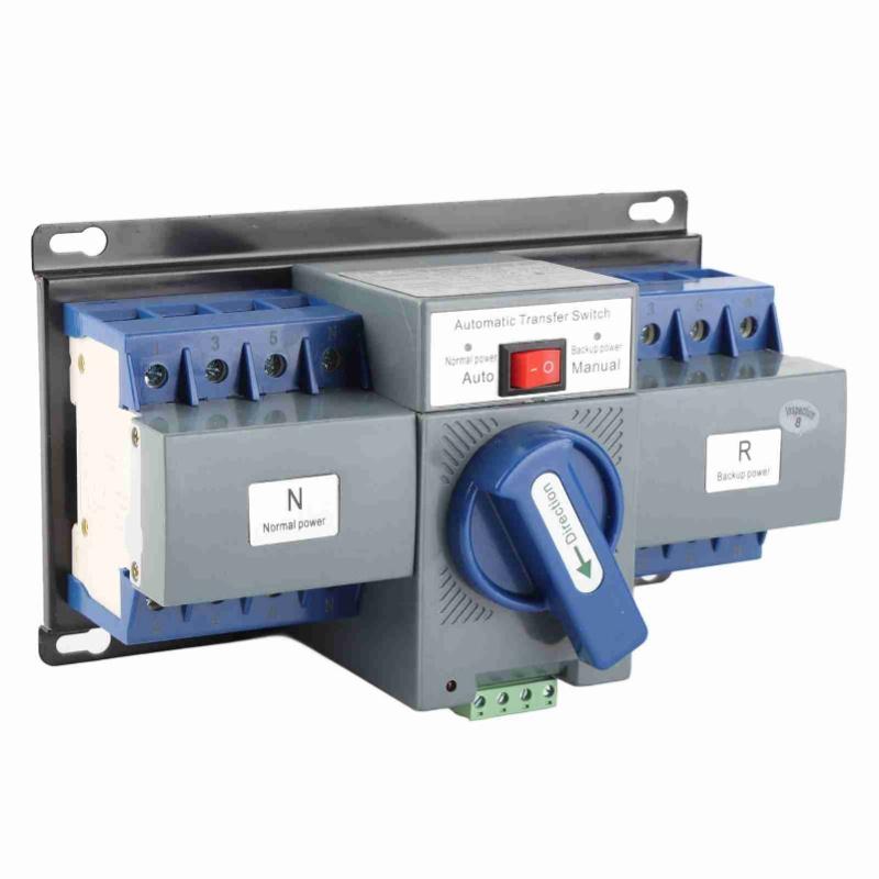 1ks Mini 63A 4P Dual Power Automatic Transfer Switch
