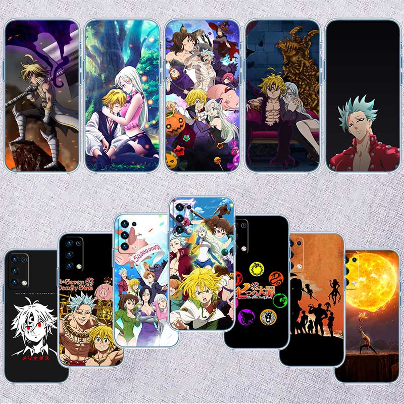 RE52 S-Seven D-Deadly Sin Transparent Phone Case for Samsung Galaxy A04 A04S A14 A23 A34 A54 M23 M33 M52 M53