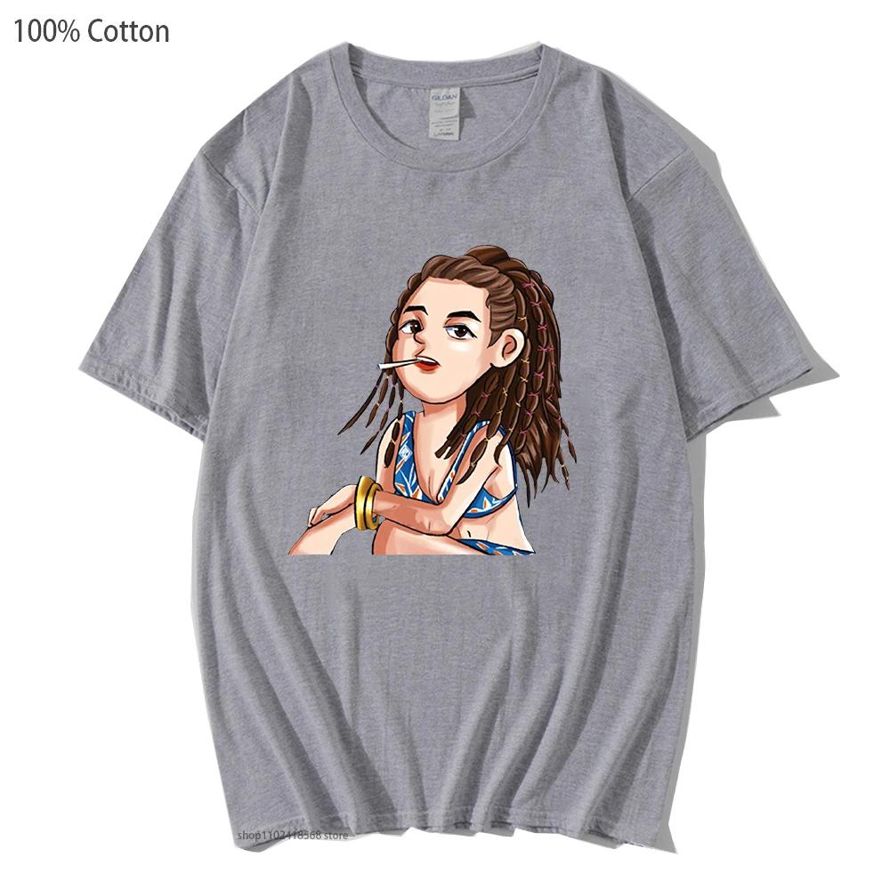 Kuina Hikari Tshirts  Anime Alice In Borderland T-Shirts Women Harajuku Tees Short Sleeve Clothes Men Y2k Shirt Cotton Tops