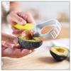 5 v 1 nástroj na krájení avokáda, odstraňovač pecek a jádra, ovocný nástroj, plastové pasírovače zeleniny, kuchyňské doplňky