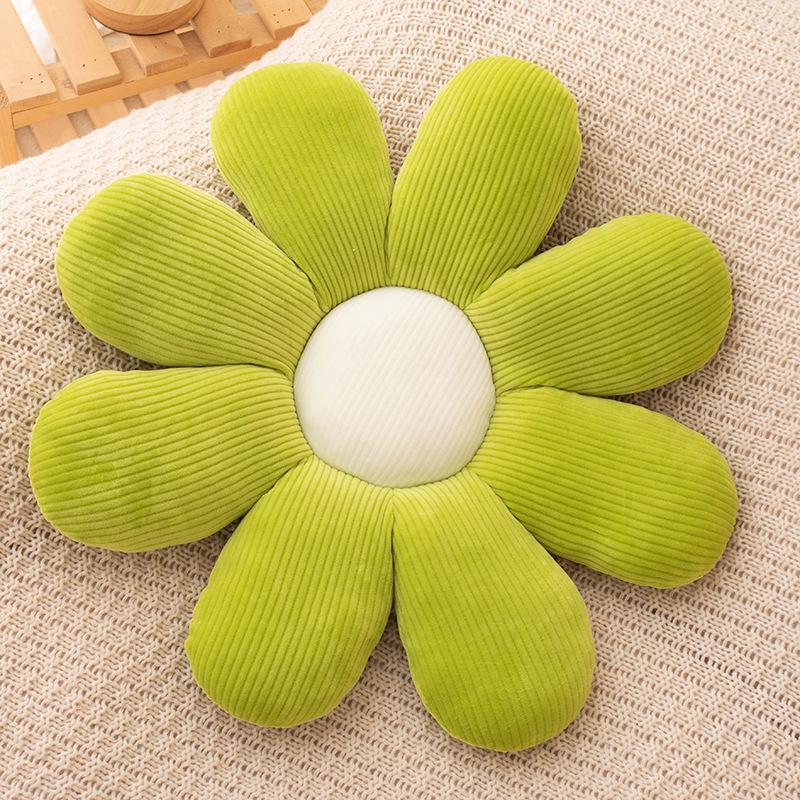 Petal Daisy Cushion: Sunflower Pillow for Office Chairs, Floors & Futons