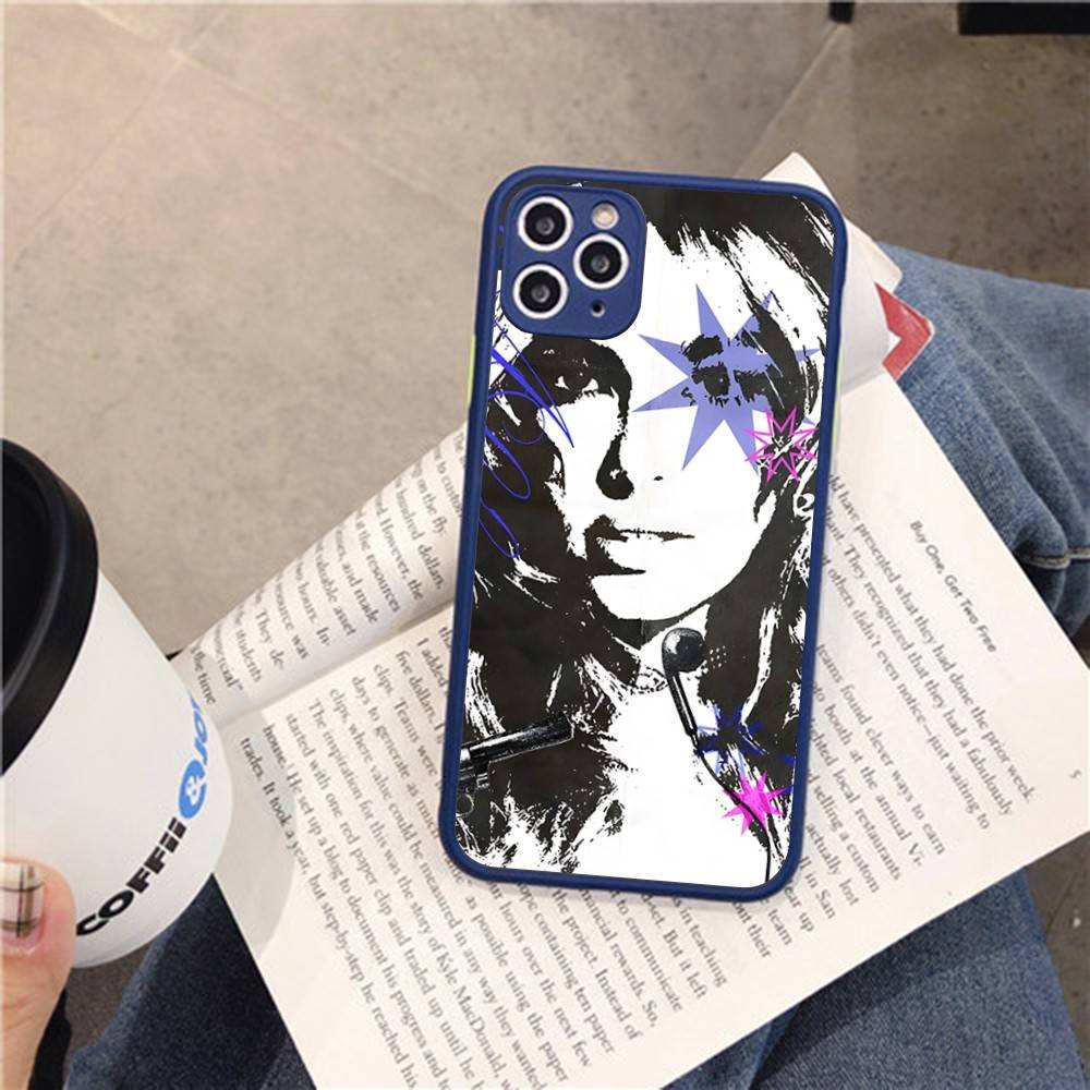 

A-Addison Rae Matte Transparent Phone Cover For IPhone Case 16 15 14 13 12 11 Pro Max X XS Max Plus iphone 15