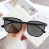 Fashionable Square Large Frame Myopia Sunglasses Personalized Men Women Sunscreen Glasses Summer Anti UV Myopia Glasses