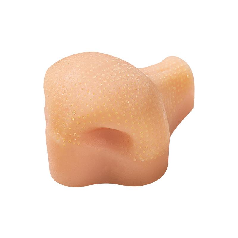 Pimple Toy Silicone Satisfying Pimple Pop Toy Reusable Stress Reliever Nose Game For Kids Boy Girls Adults Classroom Desk