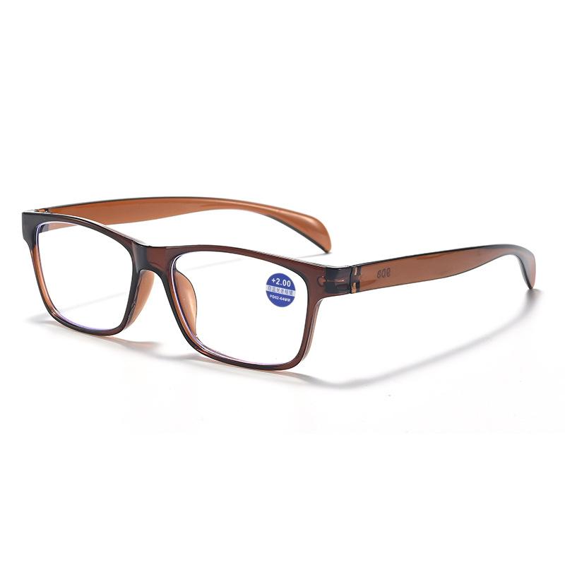 New Unisex Retro Square Frame High-Quality Anti-Blue Light Reading Glasses For The Elderly