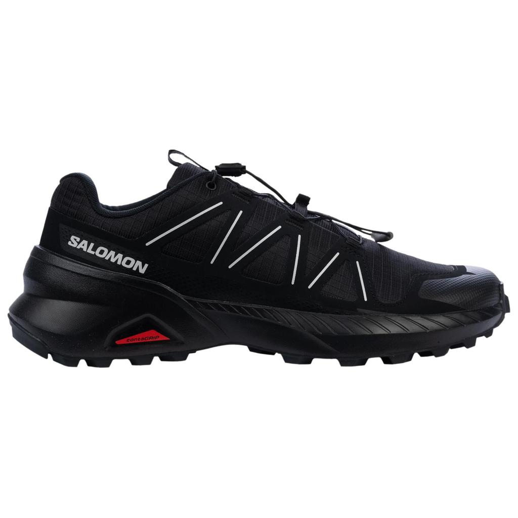 Salomon Speedcross Peak Comfortable Versatile Durable Low-Top Trail Running Shoes Men sneaker Black Gray 475145