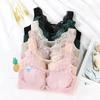 Bra Without Rims Large Size Gathers and Collects Breasts To Prevent Sagging and Breathable Ultra-thin Underwear Women