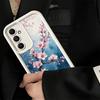 Phone Case for Samsung Galaxy S26 S25 Ultra S24 FE Cherry Blossom Sakura Fashion Shell S23 Plus S22 + S21 S20 5G Soft Silicone F