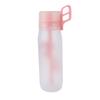 Air Water Up Bottle with Flavor Pods Straw Scent Fast Flowrate for Outdoor Sports Leak Proof 650ml