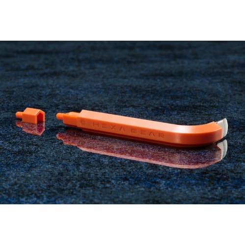 Hexa Gear Parts Remover, 78mm in length, 1/24 scale plastic model kit, molded in color, MT005R