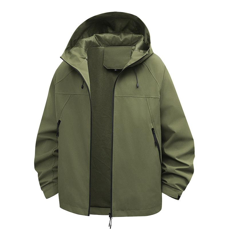 Outdoor Windbreaker For Men Clothing Autumn Sports Outdoor Fashion Climbing Suit Waterproof Jacket Men Coats