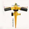 Corrosion Resistant 360° Rotating Sprinkler Ground Insert Watering Nozzle  Landscaping