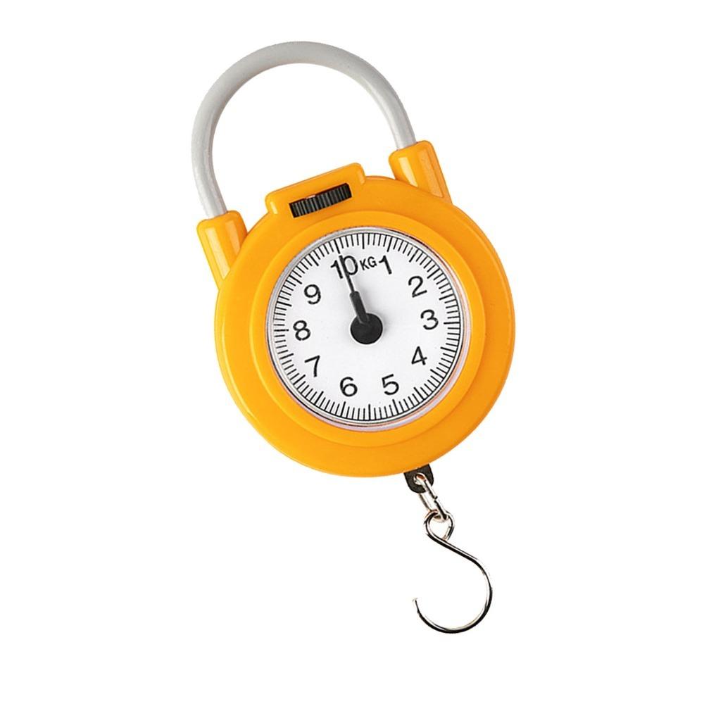 Plastic Stainless Steel Handheld Scale 10kg/22lb Load Capacity Kitchen Scale Household Outdoor