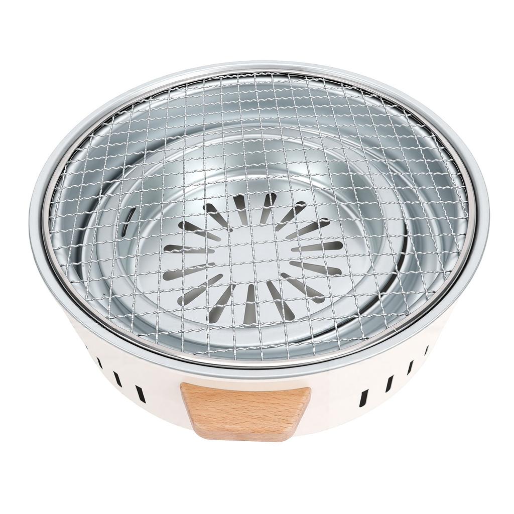 Portable Barbecue Grill Multifunctional Stainless Steel Compact Tabletop Barbecue Grill for Outdoor Camping