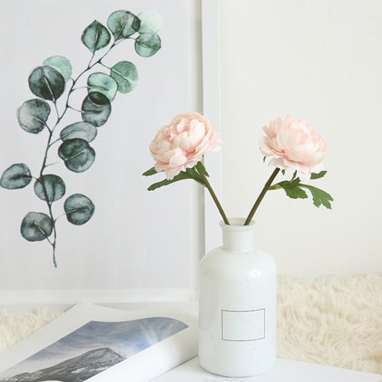 Simulated Tea Rose Not Wither Non-fading No Watering Weather-resistant Easy to Care