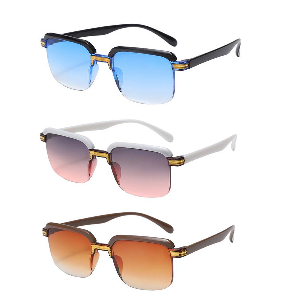 

Новое поступление Прямоугольные солнцезащитные очки 3 шт. в наборе Пластиковая оправа Женские Мужские Квадратные солнцезащитные очки для Женщин Мужчин С градиентом Для путешествий Oculos MULTI