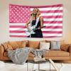 1 Stück F-Freya Rosa Amerikanische Flagge Wandteppich, Stars Align Tour, Ideal für Musikfan-Zimmer Heimdeko & Fandom-Geschenk