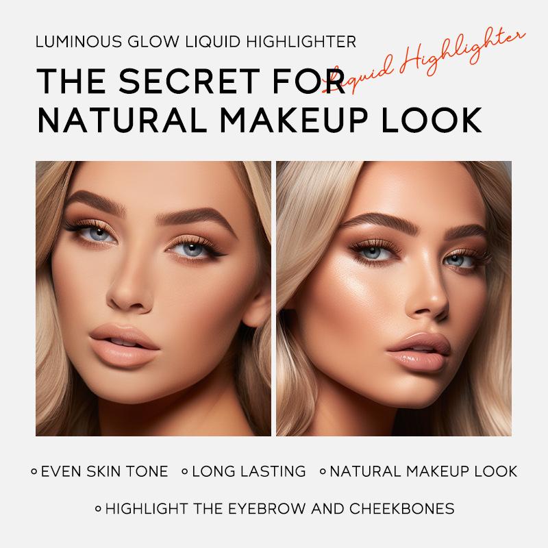 Radiant Highlighter Cream for Flawless Face Contouring and Skincare