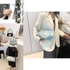 Stilvolle 2024 Frühling Sommer Neue Schulter Crossbody Tasche Für Trendige Frauen In Weiß Und Schwarz