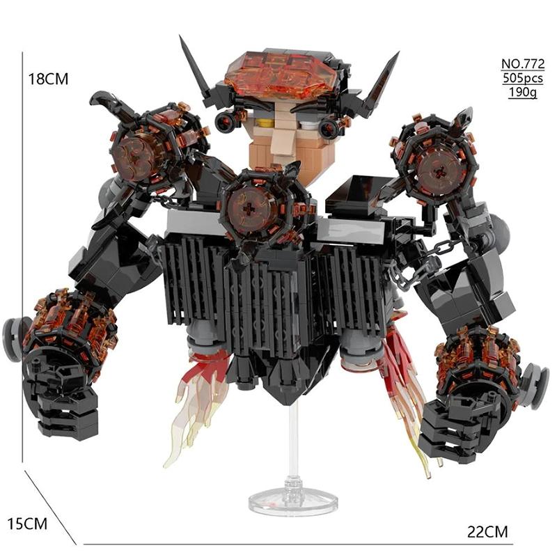 Skibidi Toilet Clock Man Block Titans Speaker Man Drill Man Clockman Tv Man Speakerman G Man Nou Skibidi Bloc de Construcție Drillman