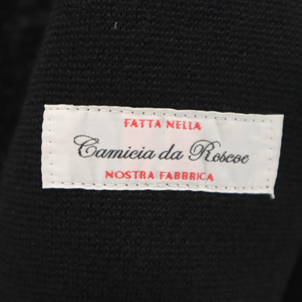 Roscoe Hemd made in Japan Strick maßgeschneiderte Jacke schwarz Ancon Herren Gebraucht