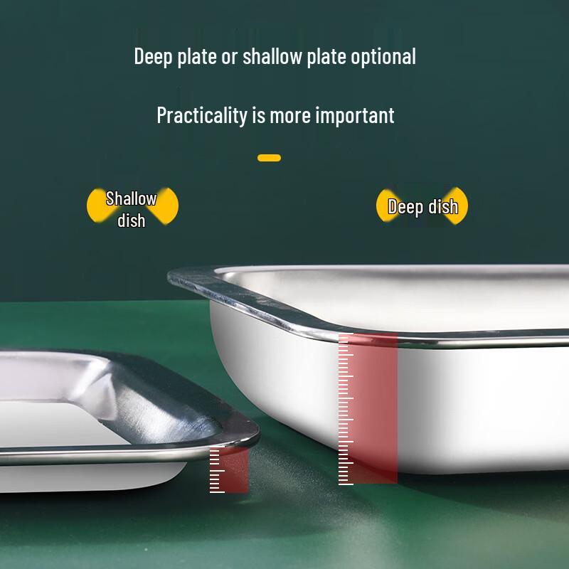 Diruien Stainless Steel BBQ & Grill Pan Tray