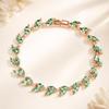 Colored Zircon Women Bracelet Adjustable Bracelet Jewelry Unique Chain Bracelet  Daily Wear