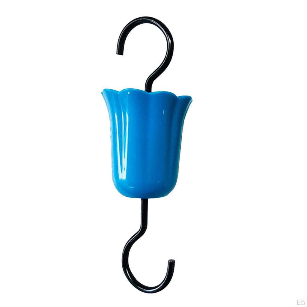 3Pcs Portable Ants Moat Feeder Hook with Cleaning Brush for Lawn Home Patio