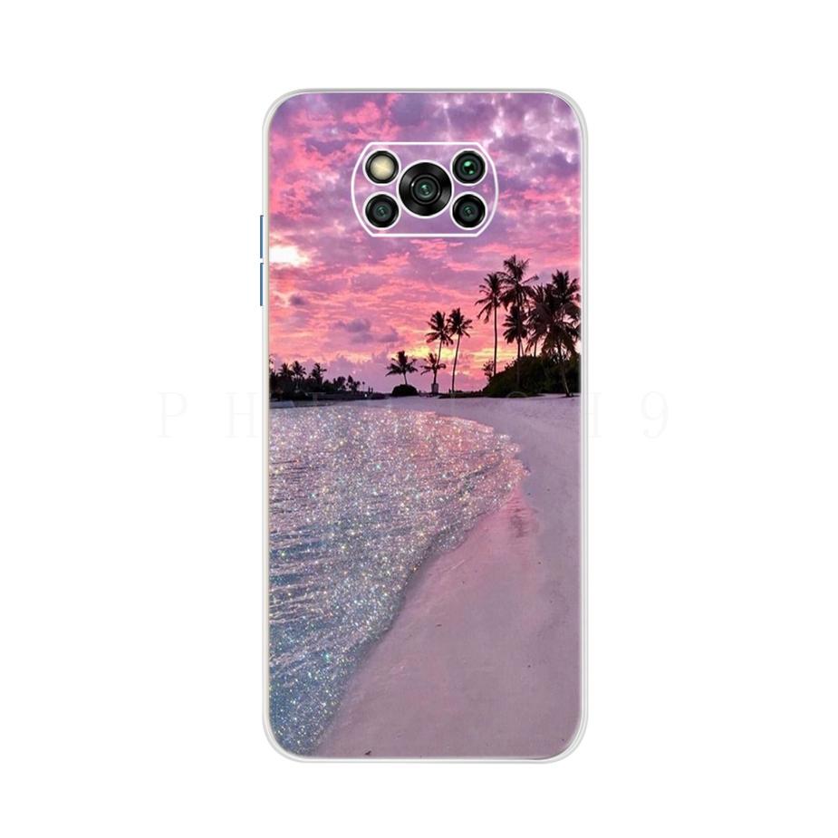 Case For Xiaomi Poco X3 NFC Case PocoX3 Pro Cover Soft TPU Fundas For Xiaomi Poco X3 Pro PocoX3 NFC X 3 GT Phone Case Bag Bumper