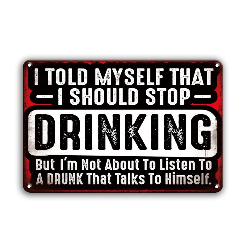 INEED Decor Retro Alcohol Beer Brand Metal Sign Vintage Tin Plate Wall Poster Home Decorative For Bar Club Man Cave Wall Decor