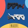 3D Premium DUAL VVTi VVT-i for Car Hood Fender Trunk Rear Bonnet Nameplate Decal Emblem Badge Sticker