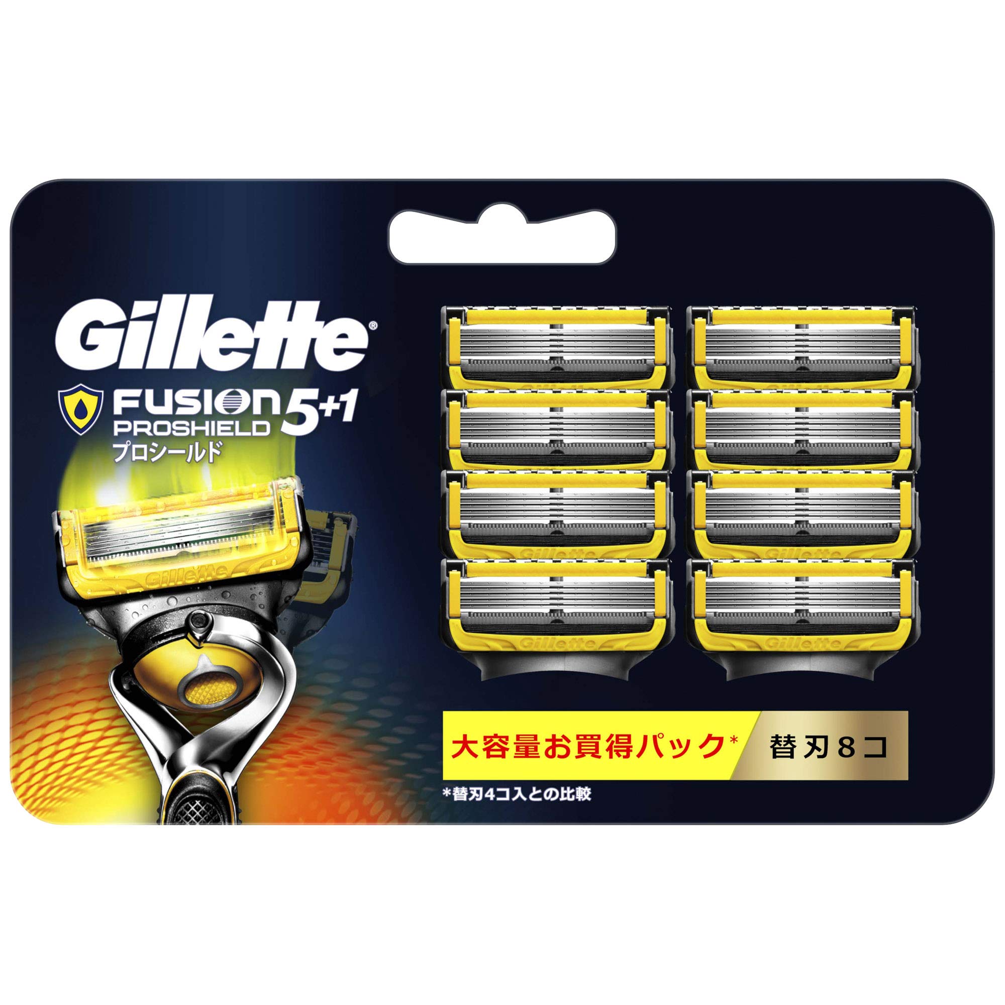 

Ручная бритва Gillette Proshield для мужчин, 8 шт. (х 1)