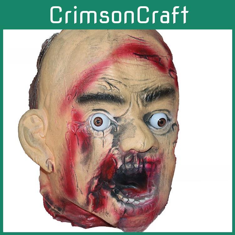 Latex Horror Dry Corpse Hanging Head For Halloween Easter And Events Themed