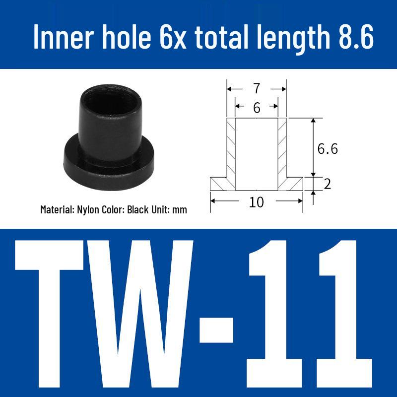 Insulating Nylon Bushings & Gaskets: T-Type, Stepped, Grooved Washers & Hinges for Window Protection