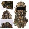 1pc Suit Camouflage Leafy Hat 3D Full Face Mask Headwear Turkey Camo Hunter Hunting Accessories