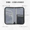 Simple Passport Case RFID Blocking Passport Cover with 12 Large Travel Document Strap for Overseas Travel Business Unisex Black [OwnestX]