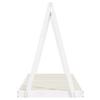 Kids  Bed White 90 X 200 Cm Solid Pine Wood
