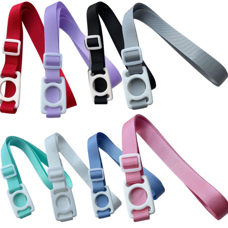 3pcs Portable Insulated Water Bottle Shoulder Strap - Ergonomic Silicone Ring Strap for Hands-Free Carrying, Hiking, Gym, Travel