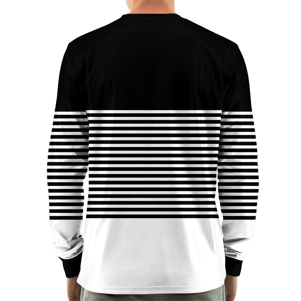 Men's Casual Oversized Button-Down Shirt With Long Sleeves