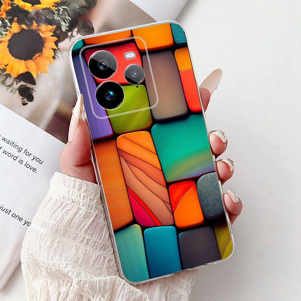 

Clear For Realme GT 7Pro 5G RMX5010 RMX5011 Cover For Realme GT7 Pro 5G Case Fashion Luxury Flowers Cute Funny Cool Painted Realme GT7 Pro