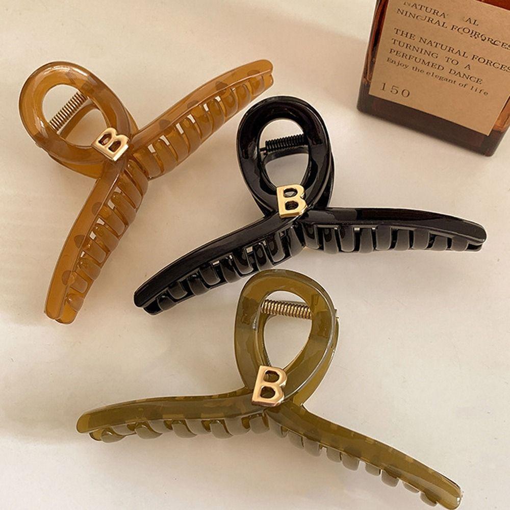 

Модные головные уборы, геометрические шпильки, большие заколки для волос, женские заколки-коготь в виде акулы, корейская заколка в виде буквы B