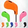 High Elastic Golf Iron Head Cover Thick Soft PU Golf Head Cover Replacement Headcover Protective Cover Protector