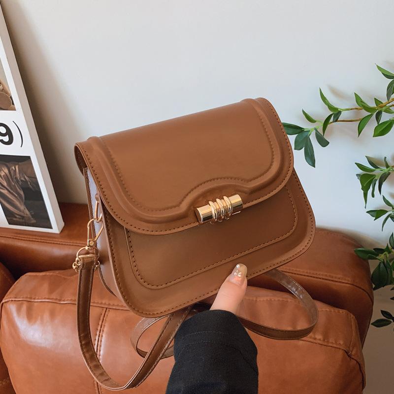 Retro Niche Versatile Crossbody Bag Fashion Shoulder Bag Small Square Bag For Women Casual Commuting Saddlebag