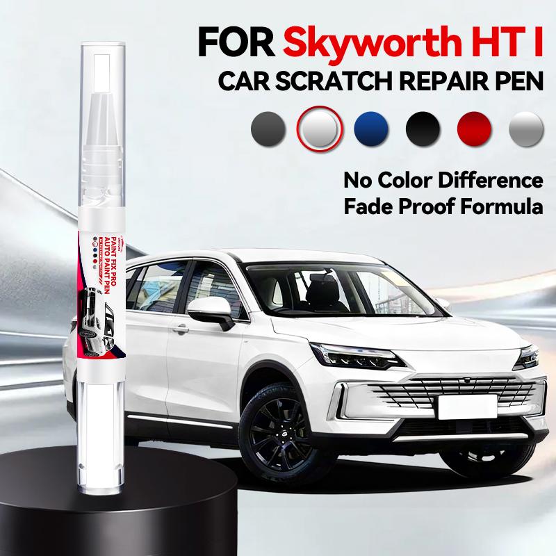 2026 Hot Car Accessories For Skyworth HT I Paint Repair Pen Touch Up Scratch Remover DIY Auto Accessories Black White Silver Blu