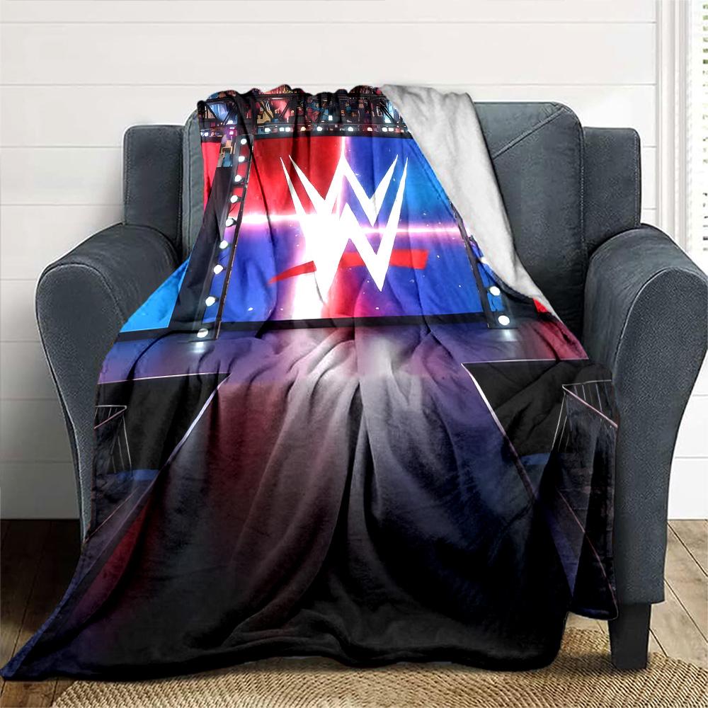 Wrestlemania Blanket Durable Comfort Perfect for Bed Office Chair Chair All-Season Use Modern Style Suitable for Gifting Relatives and Friends