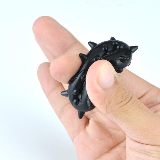 Men's Masturbation Snowflake Shape Flexible Sex Toy TPE Adults Men