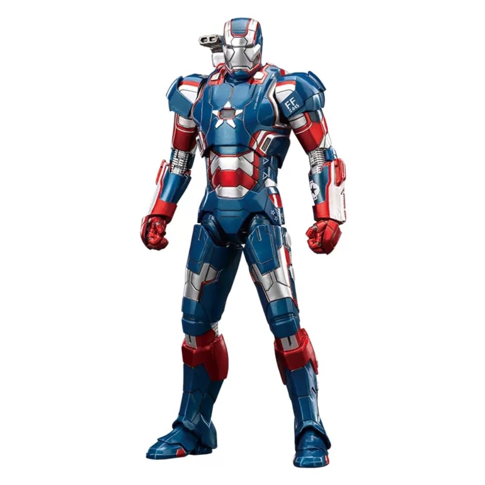 ZD TOYS Iron Man 3 Iron Patriot 1/10 Scale ABS & PVC Painted Movable Figure